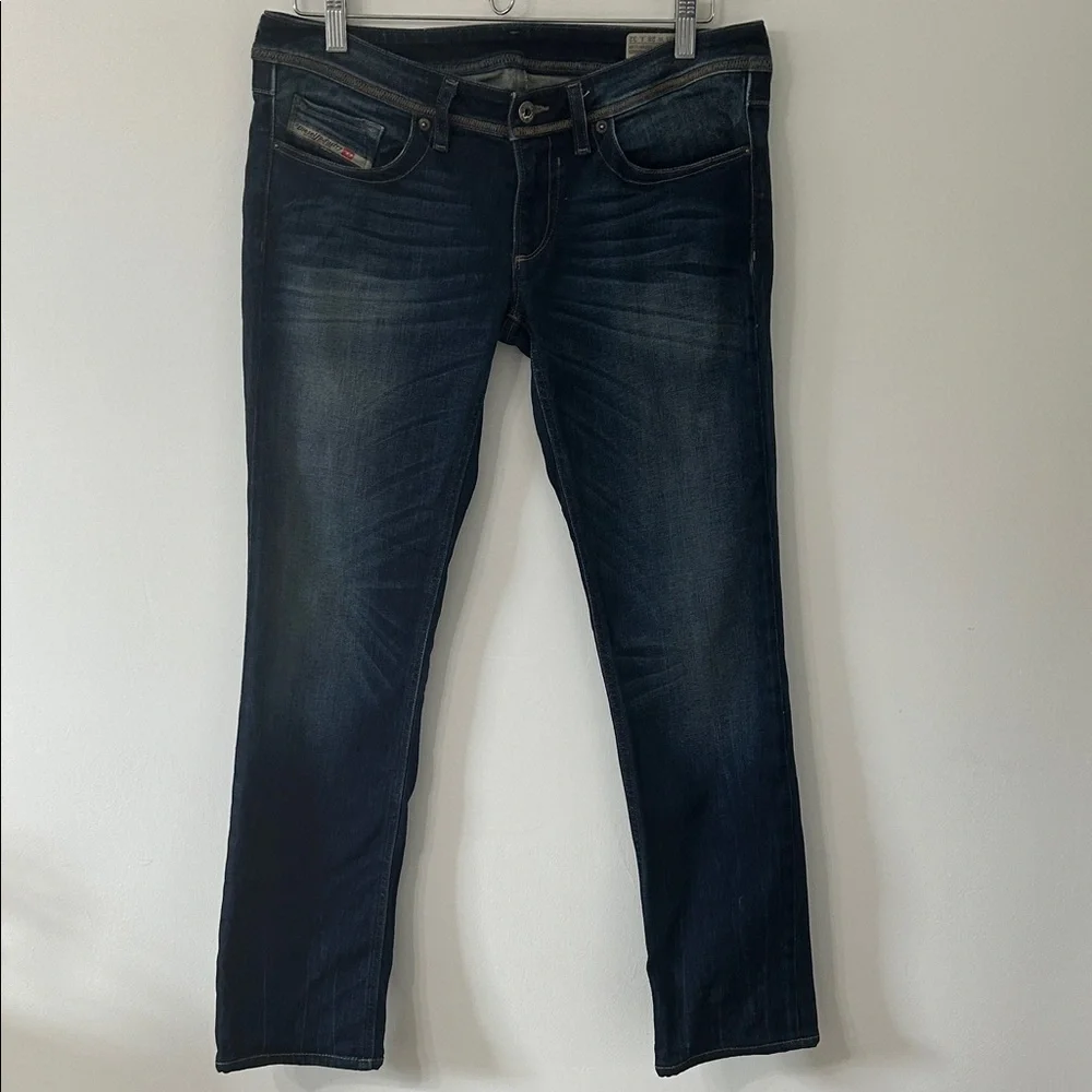 Diesel Jeans Women’s 28 Lowky Regular Straight Leg Low Rise Stretch